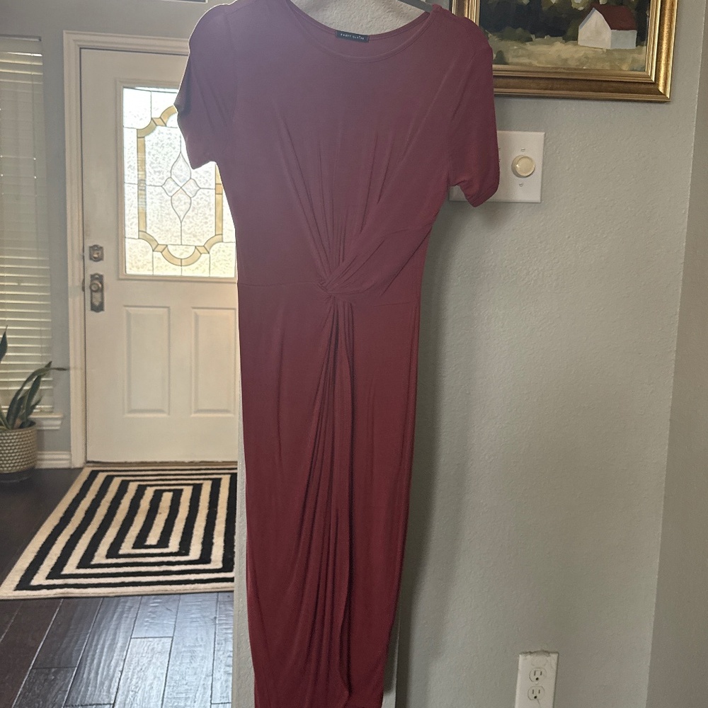 Front twist dress